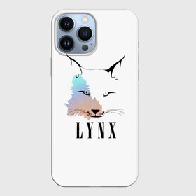 Чехол для iPhone 13 Pro Max с принтом Рысь в Белгороде,  |  | lynx | зверь | котик | кошечка | кошка | рысь | усатый | ушки на макушке | хищник