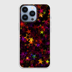 Чехол для iPhone 13 Pro с принтом Stars в Белгороде,  |  | abstract | art | colorful | shapes | stars | texture | абстрактный | арт | звезды | разноцветный | текстура | формы