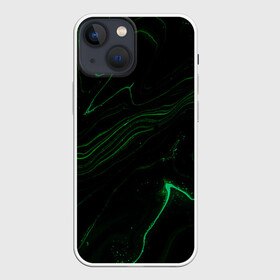 Чехол для iPhone 13 mini с принтом PuRRi в Белгороде,  |  | Тематика изображения на принте: abstraction | bright | liquid | stains | texture | wavy | абстракция | волнистый | жидкость | разводы | текстура | яркий