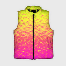 Женский жилет утепленный 3D с принтом Яркий закат в Белгороде,  |  | abstraction | casual | gradient | hot | yellow | абстракция | блестящий | блики | вода | волны | градиент | закат | золотистый | краска | красочный | небеса | неоновый | облака | пастельный | пляж | рассвет | сияние