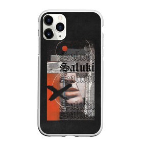 Чехол для iPhone 11 Pro матовый с принтом SALUKI в Белгороде, Силикон |  | rap | saluki | saluki rap | рэп | рэпер | салюки