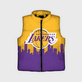 Детский жилет утепленный 3D с принтом LOS ANGELES LAKERS в Белгороде,  |  | 24 lakers | kobe bryant | lakers | los angeles lakers | баскетбол. | коби брайант | лос анджелес лейкерс | лосанджелес лейкерс