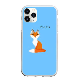 Чехол для iPhone 11 Pro матовый с принтом The fox в Белгороде, Силикон |  | fox | the fox | лиса