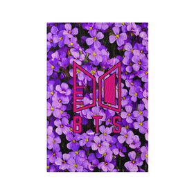 Обложка для паспорта матовая кожа с принтом BTS в Белгороде, натуральная матовая кожа | размер 19,3 х 13,7 см; прозрачные пластиковые крепления | army | blackpink | bts | exo | idol | k pop | mv | tvxq | twice | айдол | бойбенд | бтс | весна | градиент | группа | к поп | кпоп | логотип | сирень | цветы