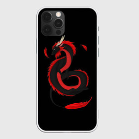 Чехол для iPhone 12 Pro Max с принтом RED DRAGON в Белгороде, Силикон |  | amoled | дракон | дракон с хвостом | китайский дракон | китайский праздник