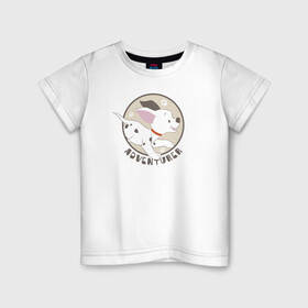Детская футболка хлопок с принтом Adventurer в Белгороде, 100% хлопок | круглый вырез горловины, полуприлегающий силуэт, длина до линии бедер | 101 dalmatians | 101 далматинец | disney | vdkimel | дисней