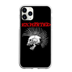 Чехол для iPhone 11 Pro матовый с принтом The Exploited в Белгороде, Силикон |  | exploited | punks | punks not dead | the exploited | панк не сдох | панки | уоти | череп | эксплоитед