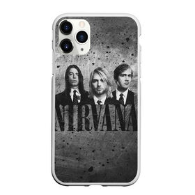 Чехол для iPhone 11 Pro матовый с принтом Нирвана в Белгороде, Силикон |  | kurt cobain | nirvana | rock | курт кобейн | нирвана | рок