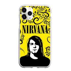 Чехол для iPhone 11 Pro Max матовый с принтом NIRVANA в Белгороде, Силикон |  | nirvana | nirvana smells like | rock | teen spirit | курт кобейн | нирвана | песни | рок.