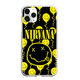 Чехол для iPhone 11 Pro Max матовый с принтом NIRVANA в Белгороде, Силикон |  | nirvana | nirvana smells like | rock | teen spirit | курт кобейн | нирвана | песни | рок.