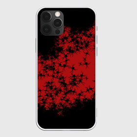 Чехол для iPhone 12 Pro Max с принтом Тьма пауков (красн) в Белгороде, Силикон |  | halloween | жутко | пауки | приколы
