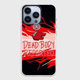 Чехол для iPhone 13 Pro с принтом Among Us в Белгороде,  |  | among us | among us game | among us mem | among us space | among us игра | amongus | dead body | dead body reported | game | impostors | жмурик | игра | игроку | мем | одни из нас | среди нас | эмонг ас | эмонг ас мем