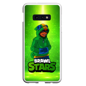 Чехол для Samsung S10E с принтом Brawl Stars Leon в Белгороде, Силикон | Область печати: задняя сторона чехла, без боковых панелей | anime | brawl | brawl stars | brawlstars | brawl_stars | leon | lion. леон | panny | аниме | бравл | бравлстарс | девочка | девушка | лион | манга