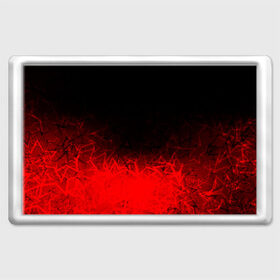 Магнит 45*70 с принтом КРАСНО-ЧЕРНЫЙ ГРАДИЕНТ в Белгороде, Пластик | Размер: 78*52 мм; Размер печати: 70*45 | black | blood | fire | red | stars | градиент | звезды | красный | кровь | огонь | текстуры | узор | черный