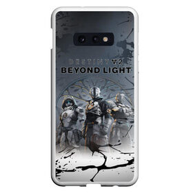 Чехол для Samsung S10E с принтом Destiny 2 Beyond Light в Белгороде, Силикон | Область печати: задняя сторона чехла, без боковых панелей | destiny 2: beyond light | европа | игра | спутник | шутер | юпитера