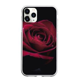 Чехол для iPhone 11 Pro Max матовый с принтом роза в Белгороде, Силикон |  | Тематика изображения на принте: гибридная роза | красная роза | роза | чайная роза | черная роза