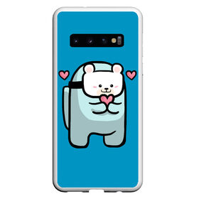 Чехол для Samsung Galaxy S10 с принтом Nyan Cat (Among Us) в Белгороде, Силикон | Область печати: задняя сторона чехла, без боковых панелей | among | among us | cat | cats | crewmate | game | impistor | nyan | space | us | vote | выживший | игра | космос | кот | котейка | котэ | кошка | кэт | невиновный | нян | предатель | самозванец | сердечки | сердечко | сердца | сердце