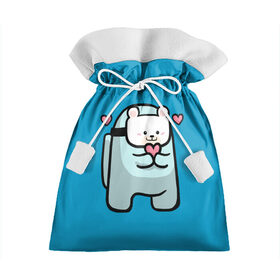 Подарочный 3D мешок с принтом Nyan Cat (Among Us) в Белгороде, 100% полиэстер | Размер: 29*39 см | Тематика изображения на принте: among | among us | cat | cats | crewmate | game | impistor | nyan | space | us | vote | выживший | игра | космос | кот | котейка | котэ | кошка | кэт | невиновный | нян | предатель | самозванец | сердечки | сердечко | сердца | сердце