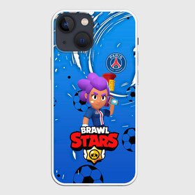 Чехол для iPhone 13 mini с принтом BRAWL STARS SHELLY  PSG. в Белгороде,  |  | 8 bit | amber | brawl stars | crow | gale | leon | max | mecha | mecha crow | mr.p | psg | sally leon | shark | shelly | tara | virus 8 bit | werewolf leon | акула | амбер | берли | бравл старс | ворон | макс | оборотень | псж | шелли