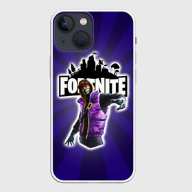 Чехол для iPhone 13 mini с принтом FORTNITE в Белгороде,  |  | компьютерная игра | логотип игры | логотип фортнайт | персонаж из фортнайт | подарок ребёнку | фортнайт