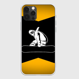 Чехол для iPhone 12 Pro Max с принтом Сноубордист в Белгороде, Силикон |  | Тематика изображения на принте: snowboard | snowboarding | горные лыжи | прыжок | сноуборд | сноубординг | сноубордист | экстрим