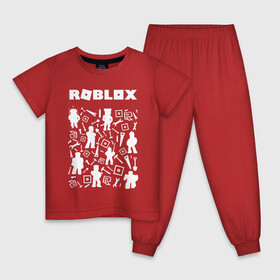 Детская пижама хлопок с принтом ROBLOX в Белгороде, 100% хлопок |  брюки и футболка прямого кроя, без карманов, на брюках мягкая резинка на поясе и по низу штанин
 | piggy | roblox | roblox games | roblox piggy | игра роблокс | пигги. | роблокс | роблокс пигги | робукс