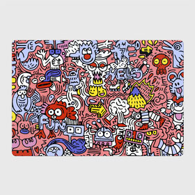 Магнитный плакат 3Х2 с принтом Tosh в Белгороде, Полимерный материал с магнитным слоем | 6 деталей размером 9*9 см | color | hipster | pattern | pop art | tosh | ерунда | поп арт | узор | хипстер | цвет