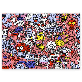 Поздравительная открытка с принтом Tosh в Белгороде, 100% бумага | плотность бумаги 280 г/м2, матовая, на обратной стороне линовка и место для марки
 | Тематика изображения на принте: color | hipster | pattern | pop art | tosh | ерунда | поп арт | узор | хипстер | цвет