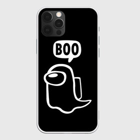 Чехол для iPhone 12 Pro Max с принтом BOO (Among Us) в Белгороде, Силикон |  | among | among us | boo | crewmate | game | ghost | impistor | space | us | vote | бу | буу | выживший | игра | космос | невиновный | предатель | приведение | призрак | самозванец