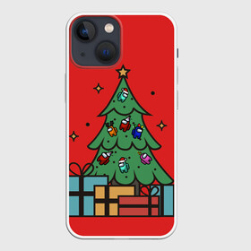 Чехол для iPhone 13 mini с принтом Among Us в Белгороде,  |  | 2021 | 21 | 2k21 | among | among us | christmas | crewmate | game | impistor | new | santa | snow | space | us | vote | year | выживший | год | дед | игра | клаус | космос | мороз | невиновный | новый | предатель | рождество | самозванец | сант