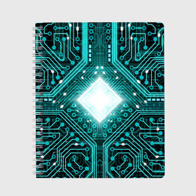 Тетрадь с принтом Схема в Белгороде, 100% бумага | 48 листов, плотность листов — 60 г/м2, плотность картонной обложки — 250 г/м2. Листы скреплены сбоку удобной пружинной спиралью. Уголки страниц и обложки скругленные. Цвет линий — светло-серый
 | background | board | chip | circuit | processor | texture | плата | процессор | схема | текстура | фон | чип