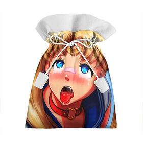 Подарочный 3D мешок с принтом SAILOR MOON AHEGAO в Белгороде, 100% полиэстер | Размер: 29*39 см | ahegao | anime | sailor moon | sailor moon ahegao | аниме | ахегао | сейлор мун | сейлор мун ахегао | сэйлор мун