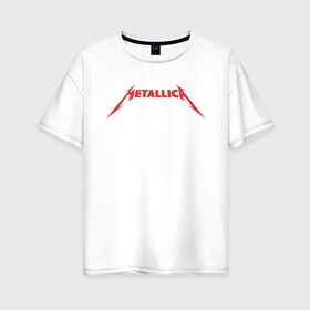 Женская футболка хлопок Oversize с принтом And Justice For All Metallica в Белгороде, 100% хлопок | свободный крой, круглый ворот, спущенный рукав, длина до линии бедер
 | and justice for all | metallica | metallica and justice for all | metallica anger | metallica st anger | st anger | и справедливость для всех | металика | металика anger | металлика | рок | справедливость для всех