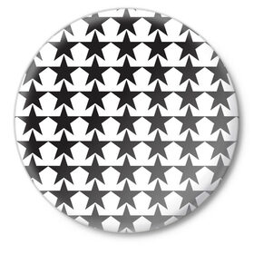 Значок с принтом Звёздочки в Белгороде,  металл | круглая форма, металлическая застежка в виде булавки | звездочки | звезды | принт звезды | футболка звездочки | футболка звезды