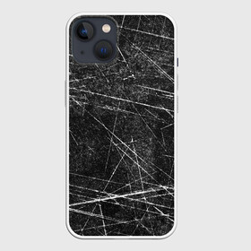 Чехол для iPhone 13 с принтом Царапины в Белгороде,  |  | background | scratches | scuff | stripes | texture | полоски | потертость | текстура | фон | царапины