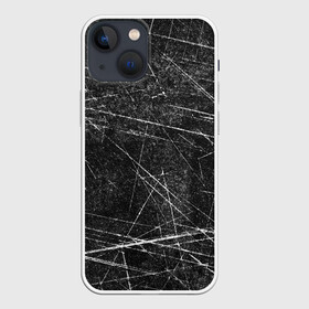 Чехол для iPhone 13 mini с принтом Царапины в Белгороде,  |  | background | scratches | scuff | stripes | texture | полоски | потертость | текстура | фон | царапины