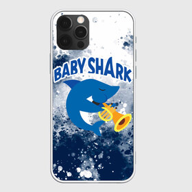 Чехол для iPhone 12 Pro Max с принтом BABY SHARK БЭБИ ШАРК в Белгороде, Силикон |  | Тематика изображения на принте: baby shark | babysharkchallenge | shark | акула baby shark | акуленок | аула | бэби шарк | песня