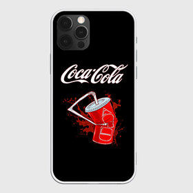 Чехол для iPhone 12 Pro Max с принтом Coca Cola в Белгороде, Силикон |  | coca cola | газировка | кола | лето | лимонад | свежесть | стакан