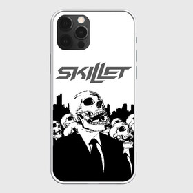 Чехол для iPhone 12 Pro Max с принтом SKILLET в Белгороде, Силикон |  | Тематика изображения на принте: skillet | skillet 2020 | skillet hero | skillet monster | skillet rose | группа skillet | скелет