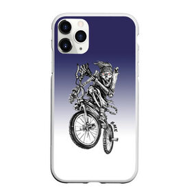 Чехол для iPhone 11 Pro Max матовый с принтом BMX в Белгороде, Силикон |  | bike | bmx | bones | eyes | jaw | skeleton | skull | sport | велосипед | кости | пасть | скелет | спорт | череп