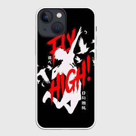 Чехол для iPhone 13 mini с принтом Haikyuu Haikyu Haikuu в Белгороде,  |  | anime | fly high | haiku | haikuu | haikyu | haikyuu | hinata | karasuno | manga | shoe | аниме | волейбол | кагеяма | карасуно | манга | сее | хайку | хината