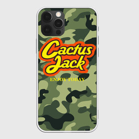Чехол для iPhone 12 Pro Max с принтом Cactus Jack в Белгороде, Силикон |  | Тематика изображения на принте: reeses puffs | travis scott | джэк | кактус | трэвис скотт