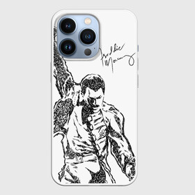 Чехол для iPhone 13 Pro с принтом Freddie Mercury в Белгороде,  |  | freddie mercury | queen | автограф | квин | фредди меркьюри