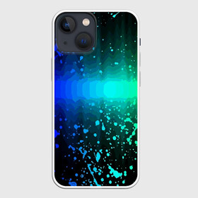 Чехол для iPhone 13 mini с принтом Neon в Белгороде,  |  | color | fashion | neon | paint | spray | брызги | краска | мода | неон | цвет