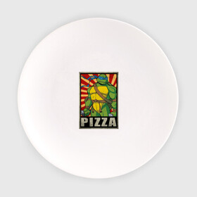 Тарелка с принтом Pizza Turtles в Белгороде, фарфор | диаметр - 210 мм
диаметр для нанесения принта - 120 мм | donatello | leonardo | michelangelo | ninja | raphael | turtles | воин | донателло | животные | карате | комикс | комиксы | крэнг | леонардо | микеланджело | мультфильм | мутант | мутанты | ниндзя | пицца | рафаэль | сплинтер