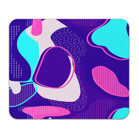 Коврик для мышки прямоугольный с принтом Pink track в Белгороде, натуральный каучук | размер 230 х 185 мм; запечатка лицевой стороны | абстракция | минимализм | орнаменты | текстуры | узоры