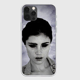 Чехол для iPhone 12 Pro Max с принтом Женщина-вамп в Белгороде, Силикон |  | eyes | girl | глаза | девушка | женщина | заворживающий эффект | магия глаз | черно белое | черные глаза