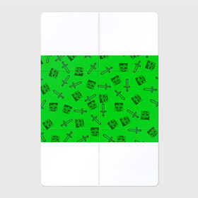 Магнитный плакат 2Х3 с принтом Minecraft в Белгороде, Полимерный материал с магнитным слоем | 6 деталей размером 9*9 см | creeper | minecraft | блок | игра | крипер | майнкрафт | победитель | приключения