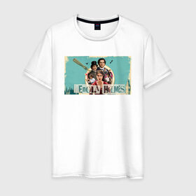 Мужская футболка хлопок Энола Холмс купить в Белгороде
