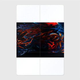 Магнитный плакат 2Х3 с принтом Абстракция разводы красок в Белгороде, Полимерный материал с магнитным слоем | 6 деталей размером 9*9 см | abstract | art | color | digital | texture | абстракция | арт | краски | текстуры | цифровой